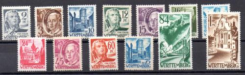 Wurttemberg Nº Michel 1/13 (**)